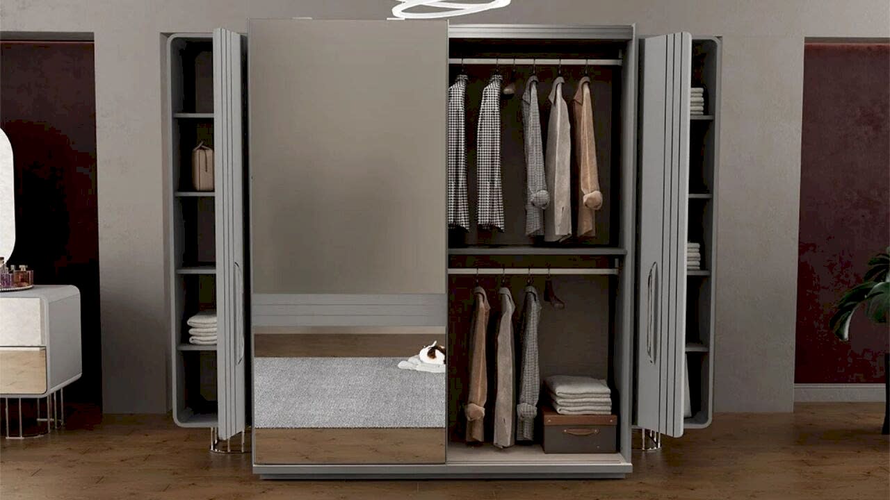 Modern ve Minimal Giyinme Odası Fikirleri