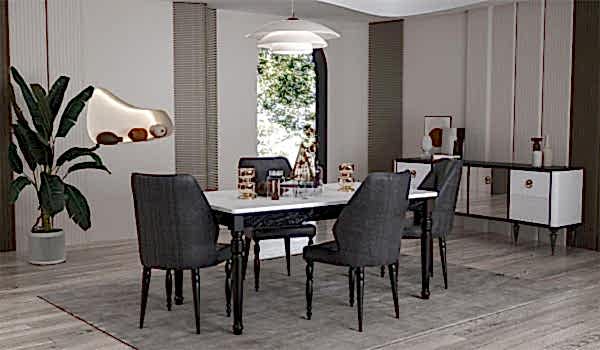 White Cross Yemek Odası Takımı