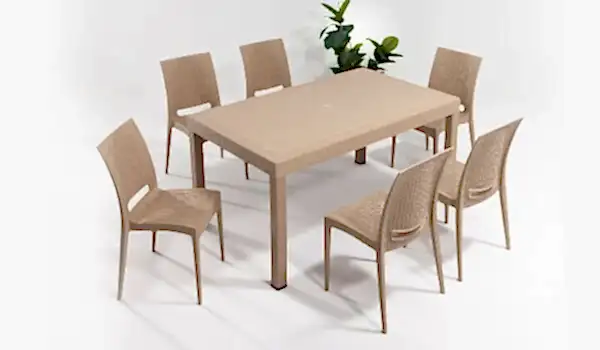 Rattan Large Masa Takımı