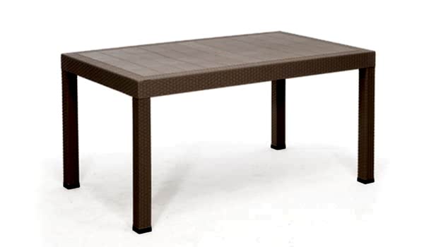 Rattan Dikdörtgen Masa
