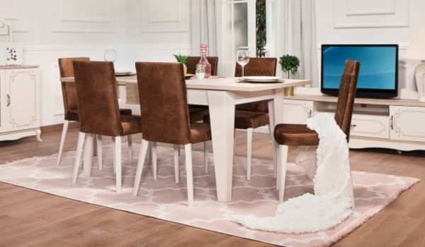 Grand Masa + 6 Adet Sandalye Takımı