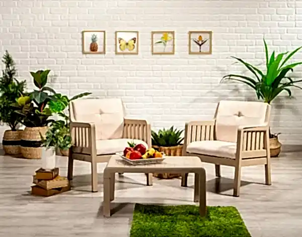 Belen Mini Bahçe Balkon Oturma Grubu