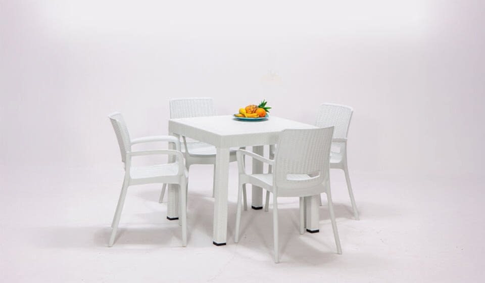 Rattan Kollu Masa Takımı