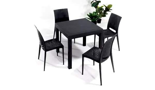Rattan 4 Kişilik Masa Takımı