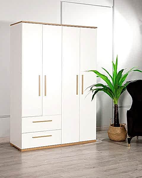 Eva 402 - 4 Kapaklı Gardırop