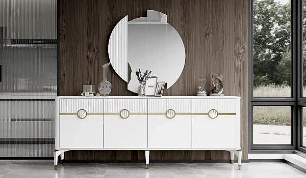 Gold Bella Yemek Odası Takımı